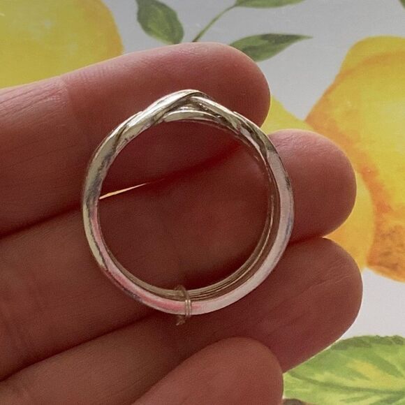 𝅺sterling SILVER 925 UNISEX PAZZLE RING SIZE US 11​ - Picture 6 of 9